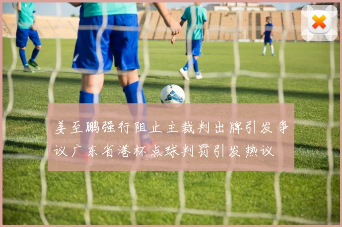 姜至鹏强行阻止主裁判出牌引发争议广东省港杯点球判罚引发热议